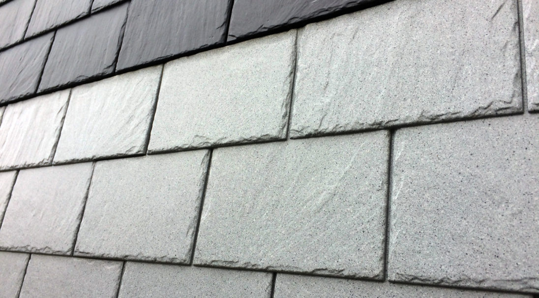 Carea mineral look SLATE, for a mineral facade (wall cladding with or without subframe, weatherboarding)
